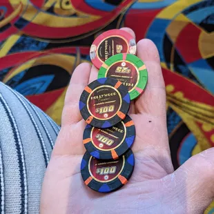 Lucky Thursday night at the smoky HC!