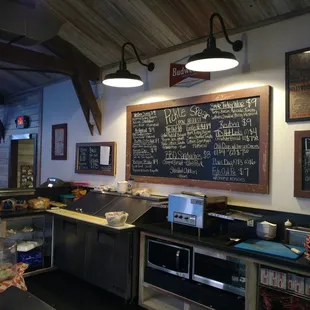 Chalk board Menu... awesomeness