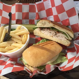 "The Tiger" and pasta salad.