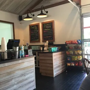 Soup of the day menu an breakers menu.