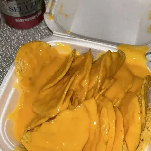 Nachos with cheese