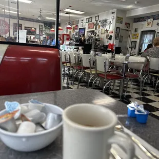 Retro styled diner