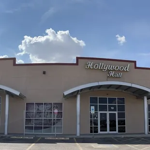 Our newly painted building.