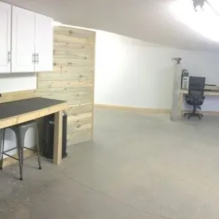 Newly updated office and equipment.