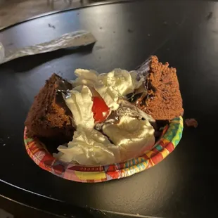 Brownie Sundae