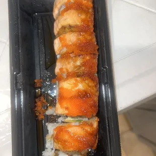 Baked Salmon Roll was delicious . I like the chipotle mayo sauce and eel sauce. Yummy. I&apos;ll be back! TODAY! Lol