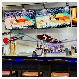 Bar area