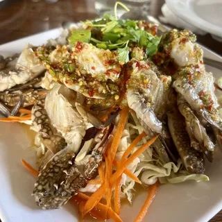 31. Fresh Crab with Spicy Lime Sauce