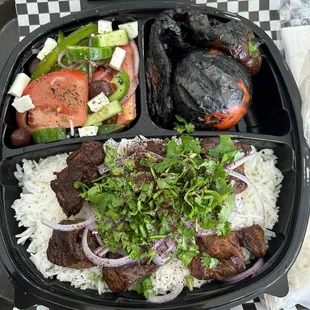Beef Shish Kabob Plate