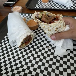 Beef Lule Kabob Wrap
