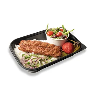 Beef Lule Kabob Plate