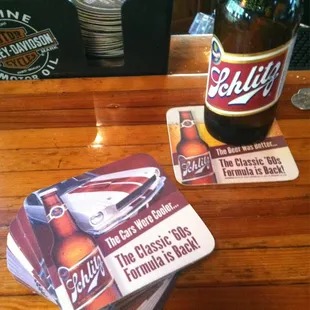I&apos;ve cold Schlitz!!!