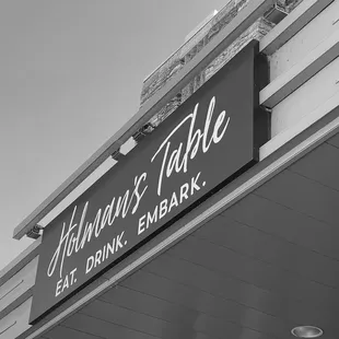 the front of the restaurant