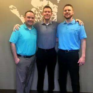 Our three talented doctors!  (left to right) Dr. Jake, Dr. Holmberg, Dr. Rod.