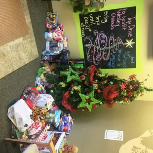 Our annual toy drive we do for Wichita's Little Hero's