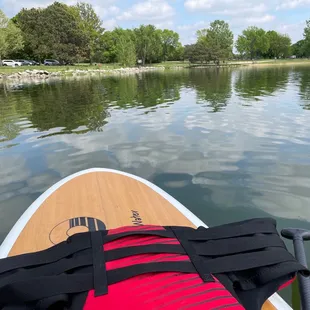 Kayaking at Holmes lake