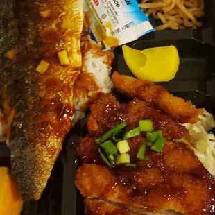 Mackeral and katsu