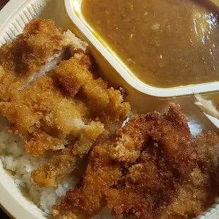 Chicken katsu curry