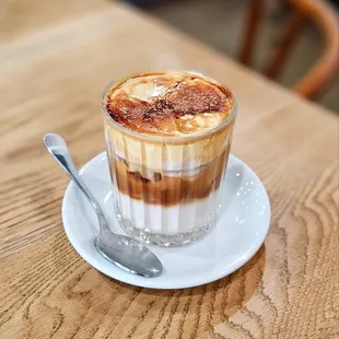Short Cream Latte - milk, house made cream, espresso