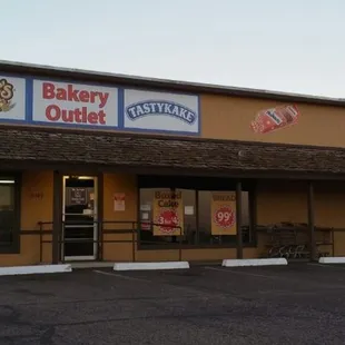 Here's an image from the outside.