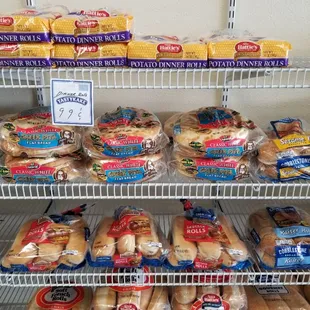 Dinner Rolls 
Pita Bread 
Sausage Rolls
French Rolls