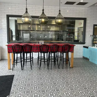 Baking area