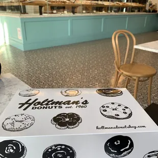 a box of doughnuts