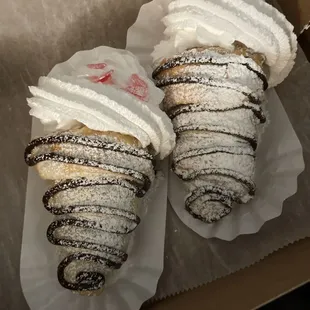 Cream horns