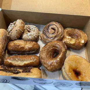 A dozen donuts (with a few missing!)!!