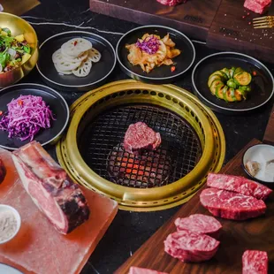 Dry Aged &amp; Wagyu Dancing On Grill