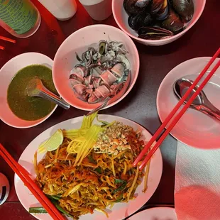 Our Thursday- Saturday Seafood Night Sake and wine