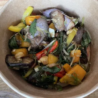 Eggplant & Kabocha Squash ( Vegan )