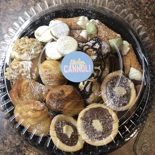 Holy Cannoli Dessert Tray