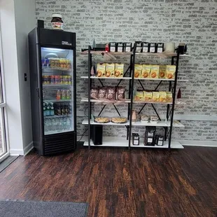 the inside of a store