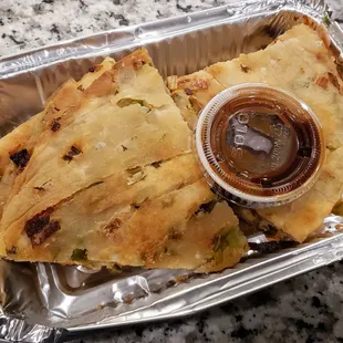 Scallion pancakes