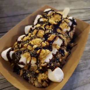 The s'more waffle