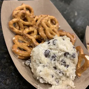 Edible cookie dough dip