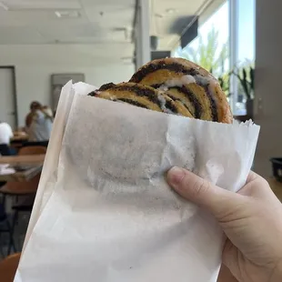Poppy seed pastry.