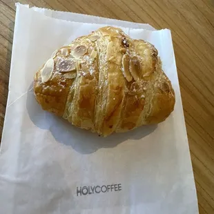 Almond croissant