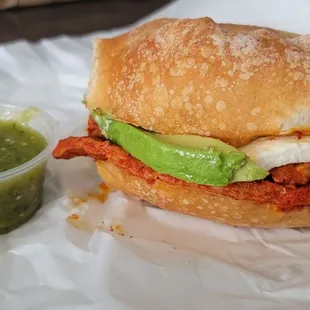 Torta Carne Enchilada