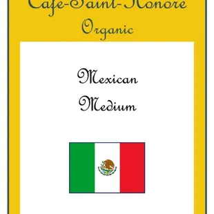 "M.O.M" - Mexican Organic Medium roast - a light roast with bright acidity in the cup and almost chocolatey aroma.