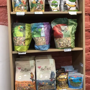 Quality bird seed and treats