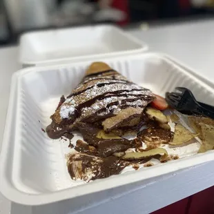 crepes, food