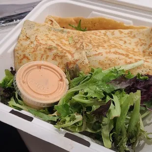 Chicken farm crepe