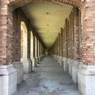 outside