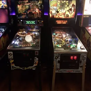 Holy Frijoles pinball games in Hampden neighborhood of Baltimore, Maryland.