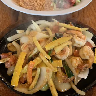 Shrimp Fajitas