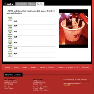 Website Special which they will not honor.