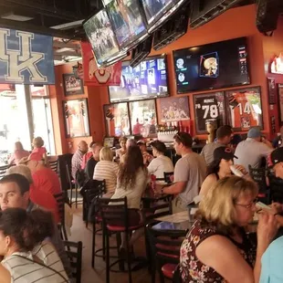 Packed before the Reds game