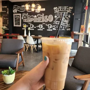 Some Iced coffee on a Monday afternoon